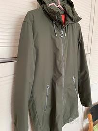 Giubbotto Parka Eskimo verde oliva taglia S