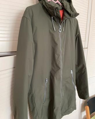 Giubbotto Parka Eskimo verde oliva taglia S