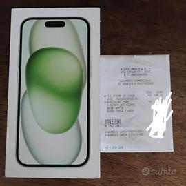 iPhone 15 128 GB Verde nuovo