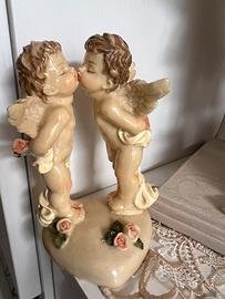 Statua ceramica angioletti