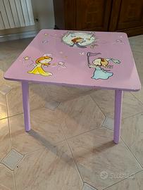 Tavolino principesse bambina tavolo
