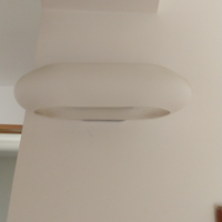 Numero 2 Applique lampada parete PAN vetro opaco