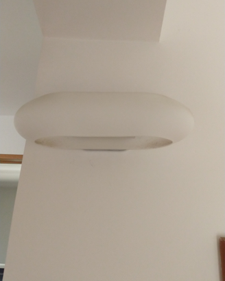 Numero 2 Applique lampada parete PAN vetro opaco