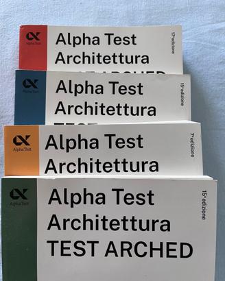 Alpha Test Architettura Test Arched