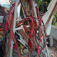 Finimenti come nuovi tipo catanese Foti cuoio