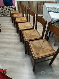 6 Sedie cucina o soggiorno 