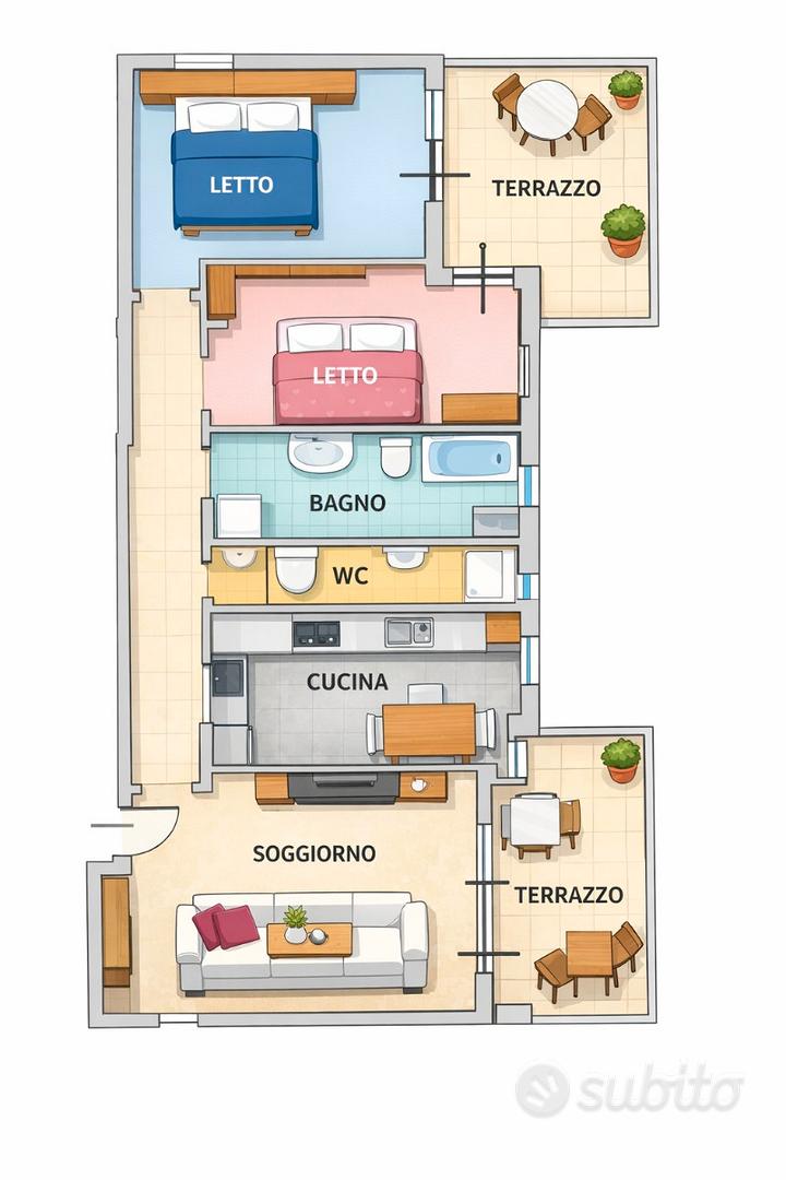 Appartamento – Sassari, Rizzeddu - Altro