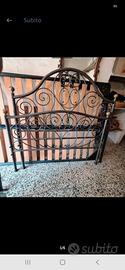 letto in ferro battuto