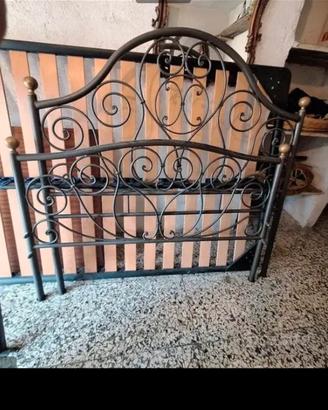 letto in ferro battuto