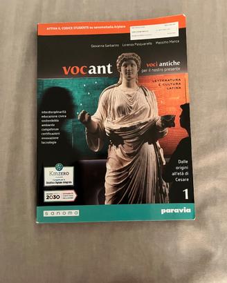 Libro di latino “Vocant 1”