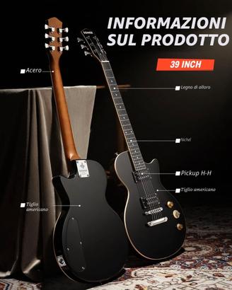 Chitarra elettrica DOnner les paul LP