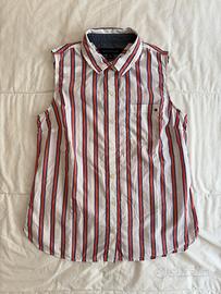 Camicia Donna  TommyHilfiger smanicata S Originale
