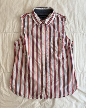 Camicia Donna  TommyHilfiger smanicata S Originale