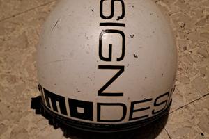 casco momo design bianco