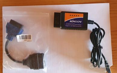 Cavo diagnostico ELM 327 USB elm327 OBD2