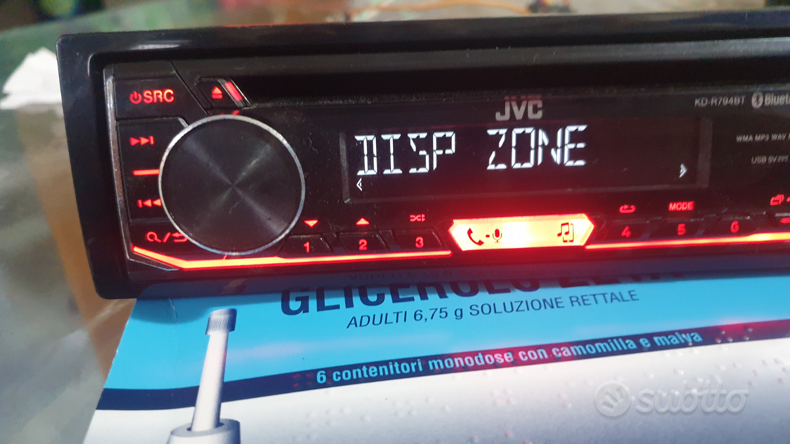 Autoradio JVC KD-R794BT - Audio/Video In vendita a Napoli