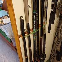 Varie canne da pesca
