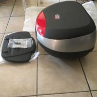 Bauletto scooter e Moto da 44 Lt + Piastra, NUOVO