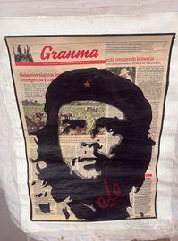 Che Guevara dipinto originale Cuba Granma 60x50