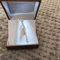 orecchini pendenti  con diamanti 2, 26ct