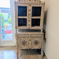 Credenza artigianale UNICA Arte popolare V.Varaita