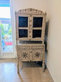 Credenza artigianale UNICA Arte popolare V.Varaita