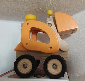 Escavatore Goki in legno