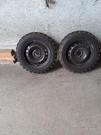 Cerchi e Gomme Fiat Panda 4x4 dal 2005 al 2013