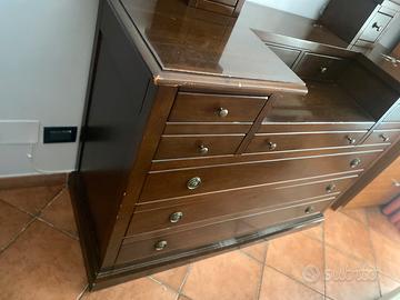 Como con specchiera e 2 comodini