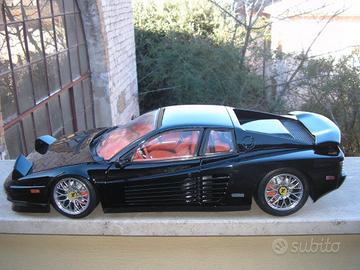 Ferrari Testarossa Pocher scala 1/8 KOENIG nera (1