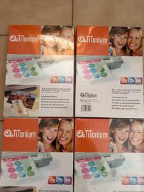 4 Confezioni Pouches Plastificazione A4 125 Micron
