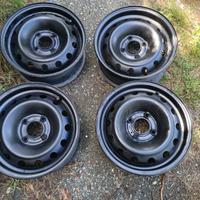 cerchi Ford peugeot 14 citroen originali + 2 fiat