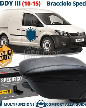 Bracciolo SPECIFICO Per VW Caddy 3 10-15 PELLE-PU