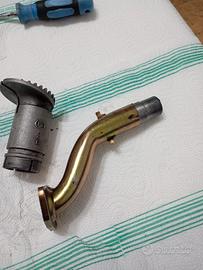 collettore e bocchettone per carburatore 19 