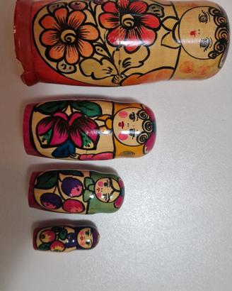 Matrioska Russa Vintage 1990 Originale URSS -
