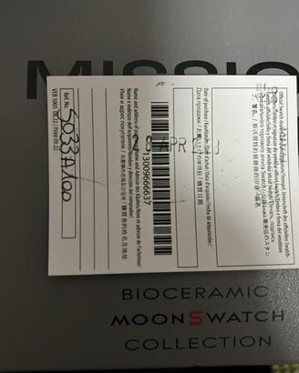 Swatch omega