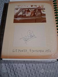 Jackie Stewart firma autografa