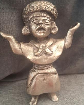 Statuetta etnica stile Precolombiano / Maya /