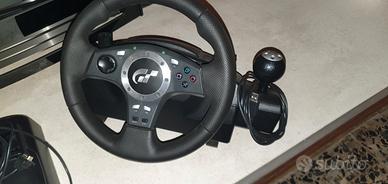 Logitec Driving force Pro, freno a mano sim Racing