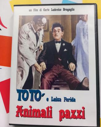 DVD in bianco e nero “Animali pazzi” con Totò