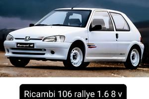 Testa e altri ricambi peugeot 106 rally rally 1.6
