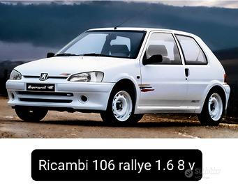 Testa e altri ricambi peugeot 106 rally rally 1.6