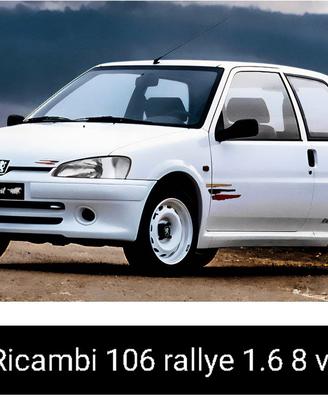 Testa e altri ricambi peugeot 106 rally rally 1.6