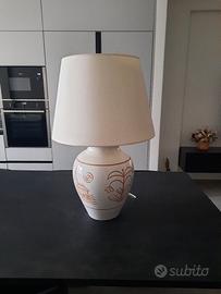 Lampada in ceramica sarda 