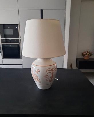 Lampada in ceramica sarda 