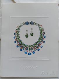 Raro biglietto di auguri istituzionale Cartier