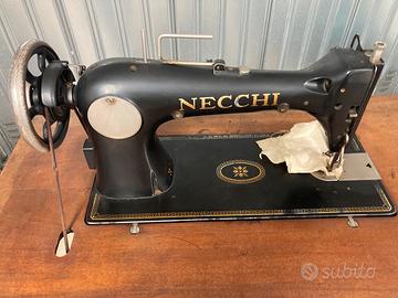 MACCHINA DA CUCIRE NECCHI ANNI 1940