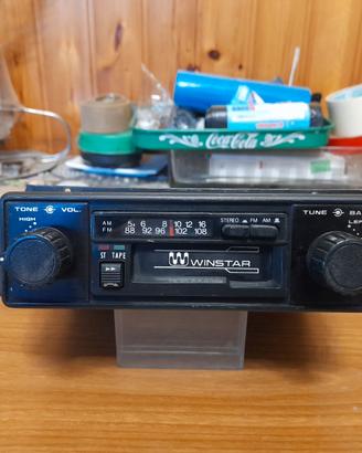 autoradio anni 70 (funzionante)
