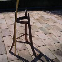 PORTA VASO IN LEGNO MODERNARIATO VINTAGE