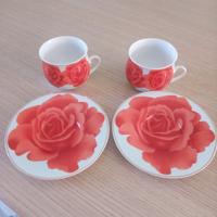 Set 2 tazze LG fine porcelain